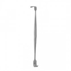 Senn Miller Retractor Double End Sharp / Blunt Solid End 6"